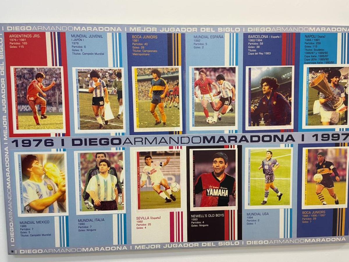 Imagen El repaso de la vida futbolística de Diego Maradona, desde 1976 a 1997