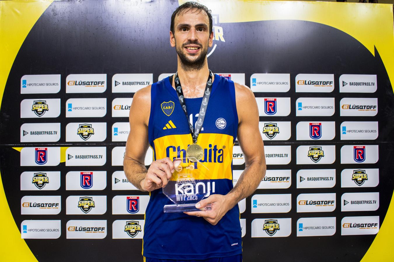 Imagen Marcos Delía, el MVP de la Copa Súper 20.