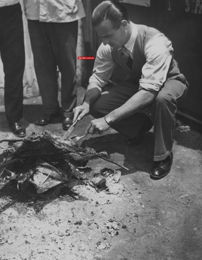 Imagen Guaita en la previa del Campeonato Sudamericano de 1937.