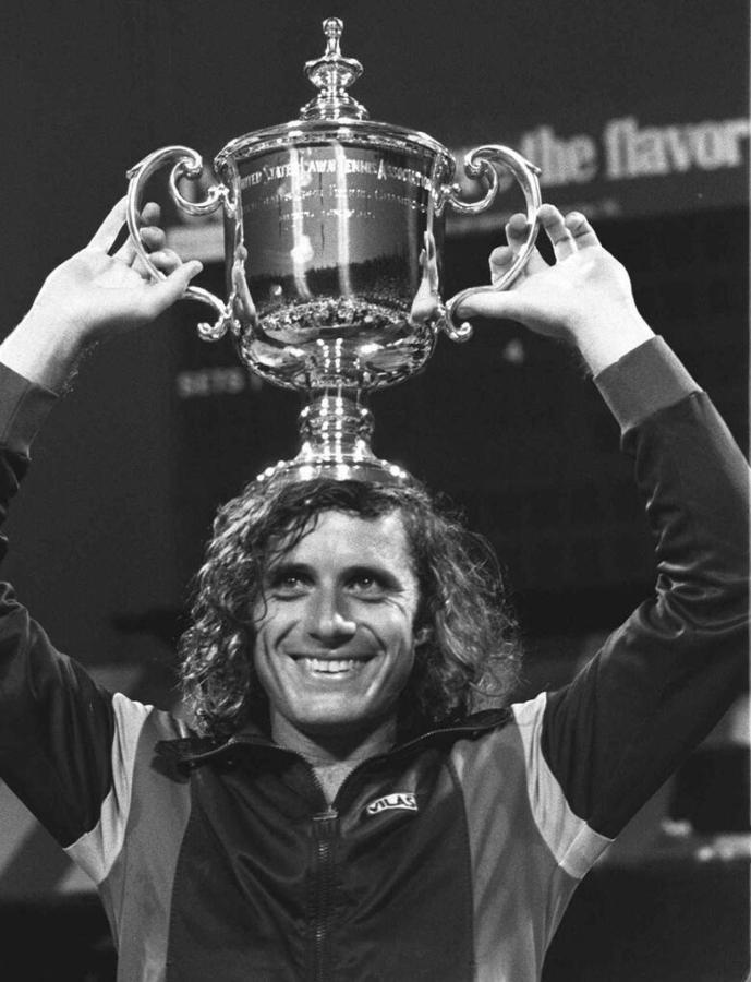 Imagen Guillermo Vilas, campeón del US Open en 1977