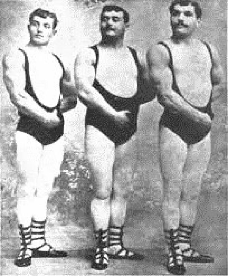 Los tres hermanos Saxon, Hermann Kurt y Arthur
