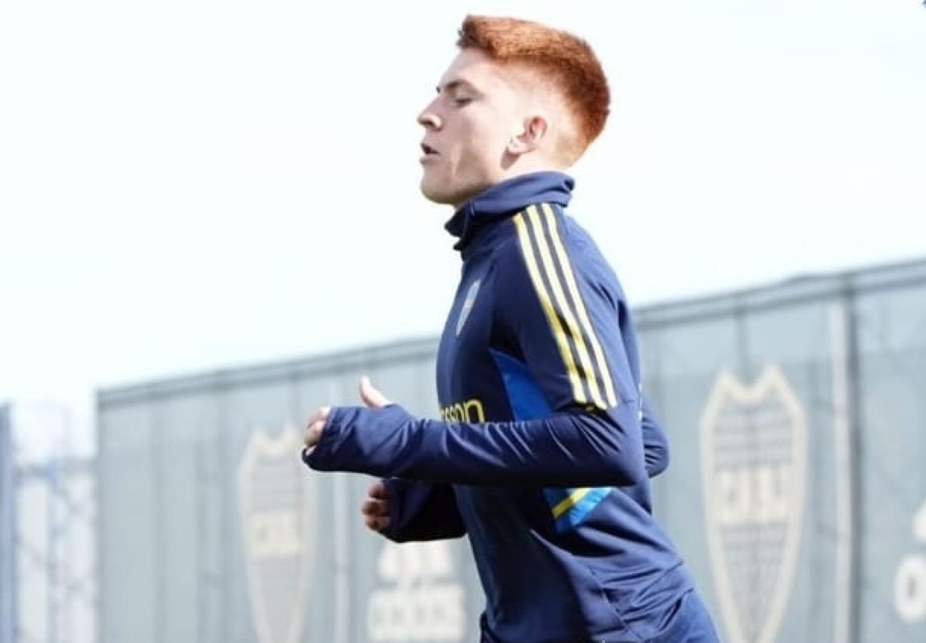 Imagen Valentín Barco no fue parte del once pensando en Palmeiras.