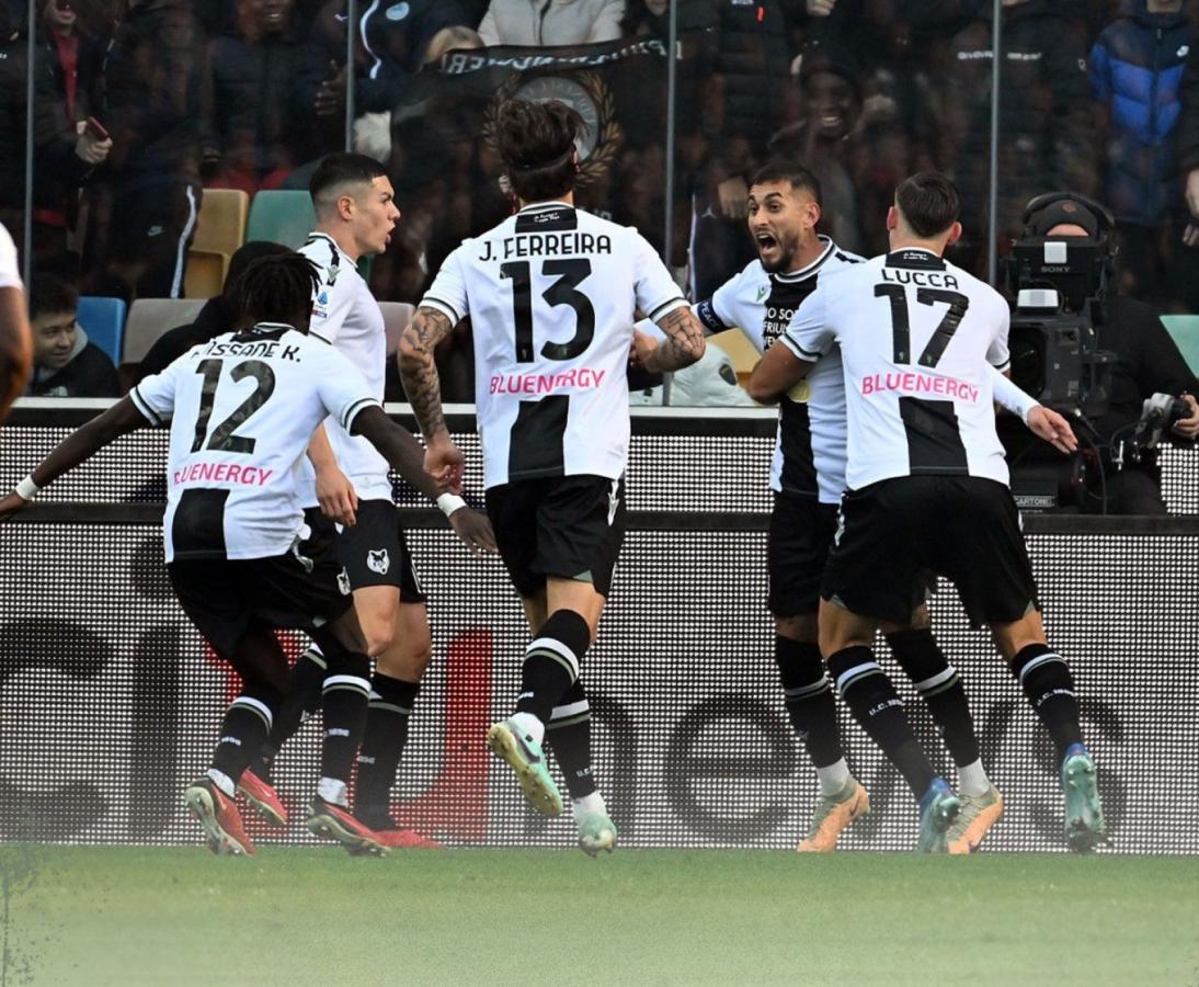 Imagen Tercer gol para el Tucu Pereyra en la actual temporada. Foto: Udinense