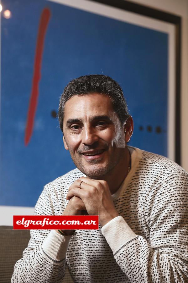 Imagen Hernán Díaz a los 47 años, cuando realizó esta nota. Foto: Emiliano Lasalvia