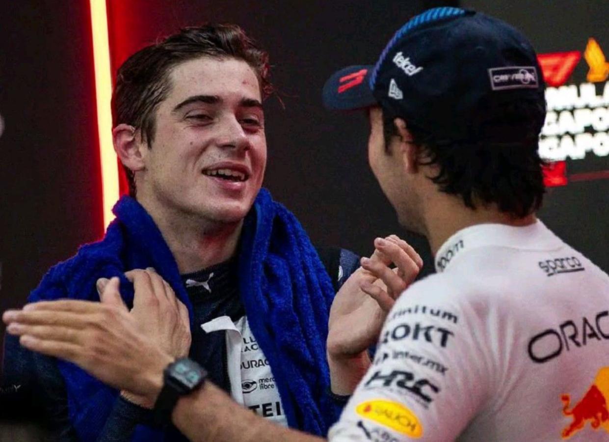 Imagen Colapinto y Checo Pérez tienen una gran relación. El piloto argentino no lo reemplazará en Red Bull.