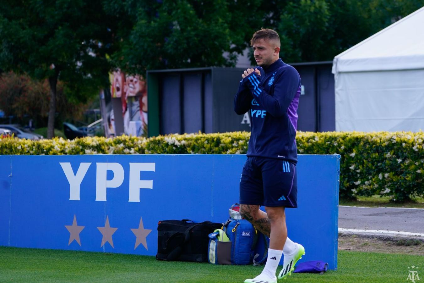 Imagen Pablo Maffeo y su primer contacto con la Selección Argentina.