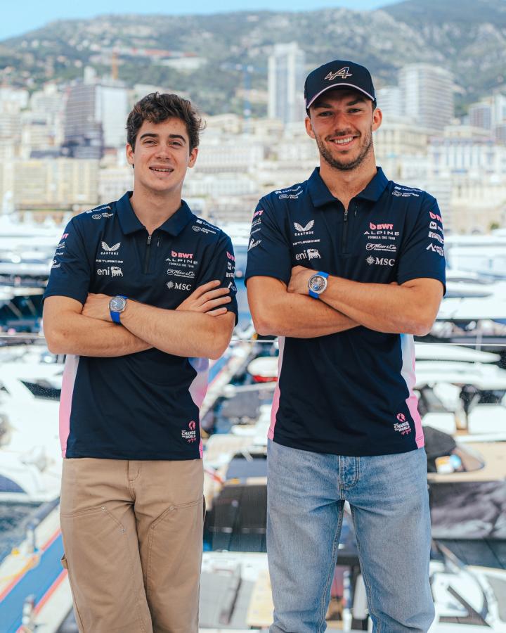 Imagen Siempre hubo buena onda entre Colapinto y Gasly. Veremos si eso cambió a partir de lo sucedido en Países Bajos.