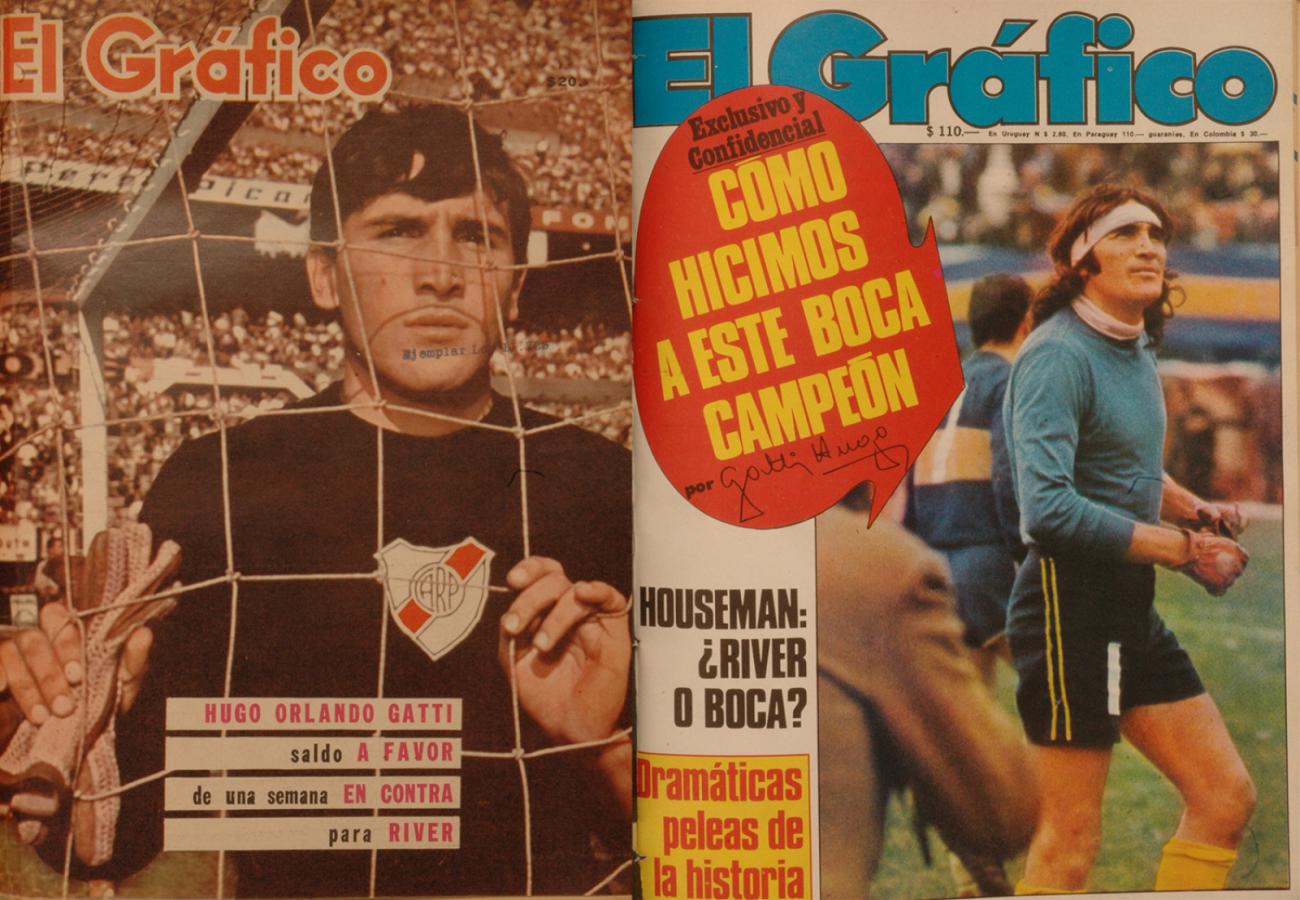 El "loco" Gatti, hombre record de penales atajados en primera división.