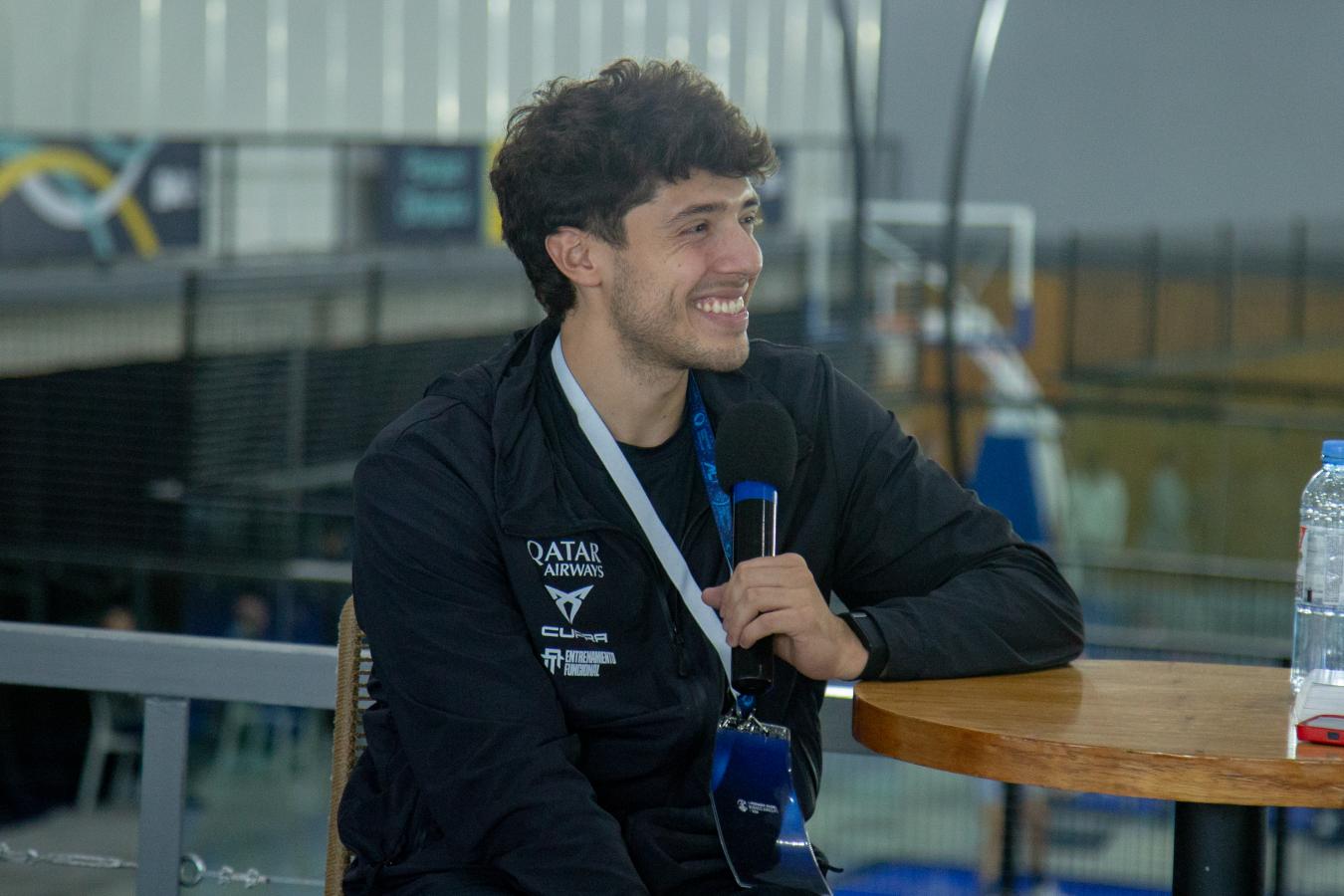 Imagen Agustín Tapia, en diálogo con APA Pádel Stream.