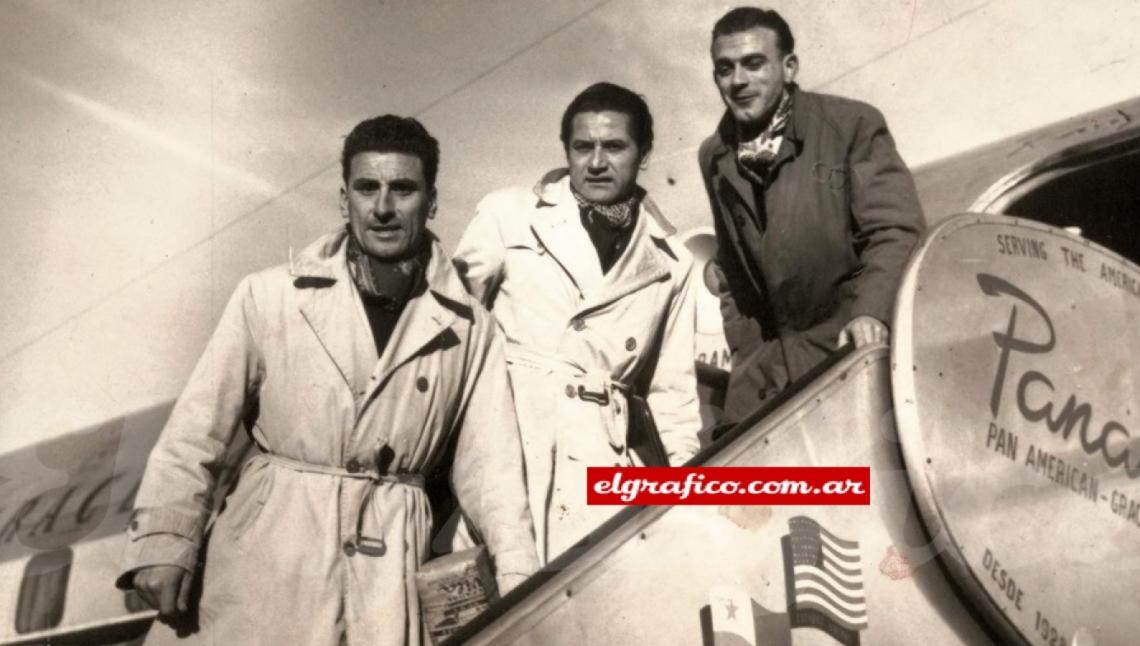 Imagen Pipo Rossi, Di Stéfano y Pedernera se fueron a jugar a Colombia en 1948..