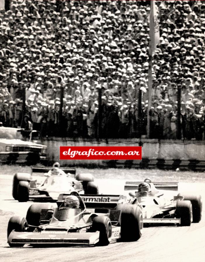 Imagen 1978. Manejando un Brabham, su nueva escudería a partir de ese año. FOTO: OSCAR MOSTEIRIN.
