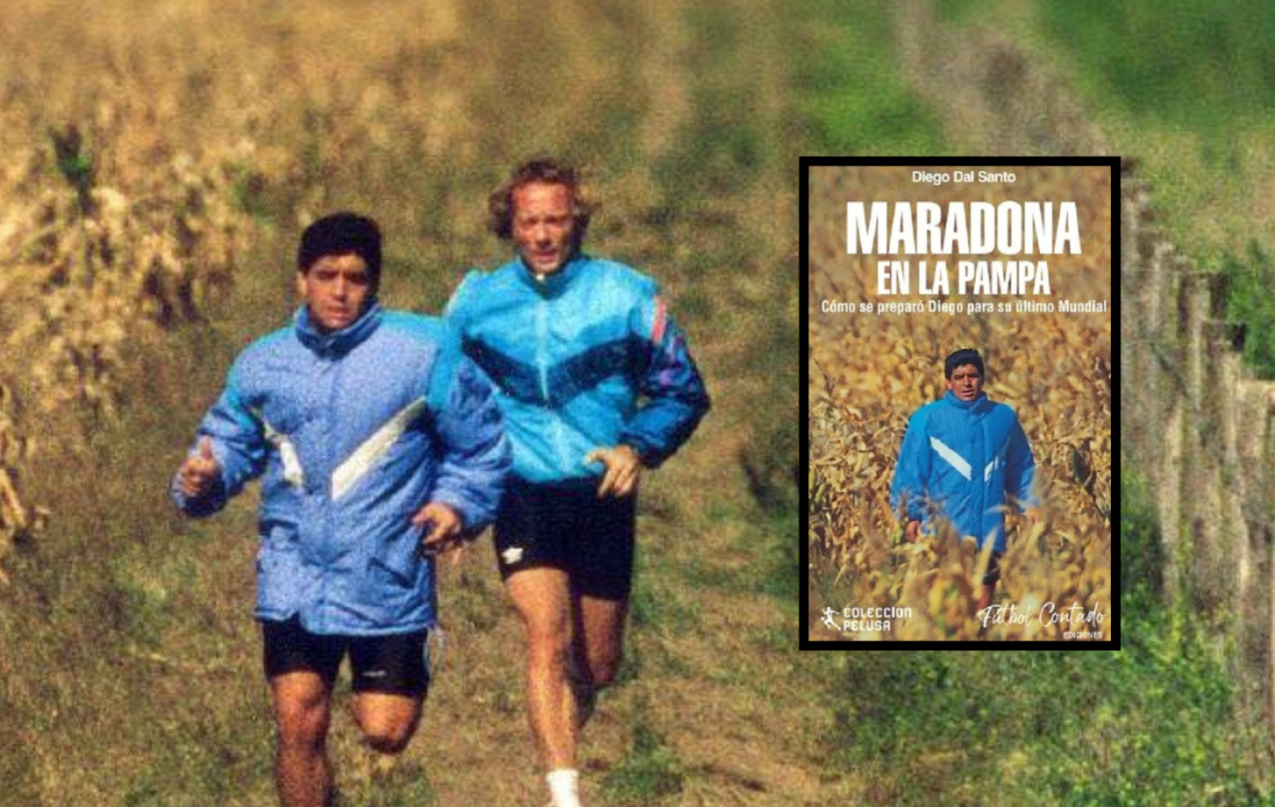 Imagen de El Diego en La Pampa, uno de los reencuentros con el Maradona de Fiorito