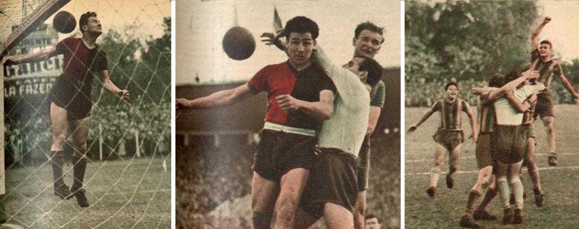1950 El Clasico Rosarino Fue Para Central El Grafico