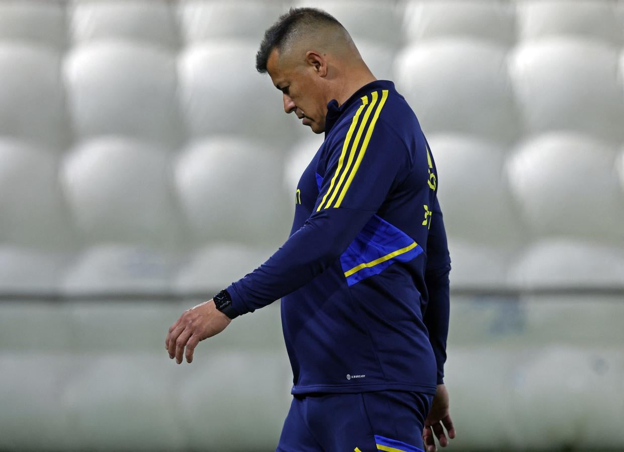 Imagen Jorge Almirón apenas rozó el 50% de efectividad como DT de Boca.