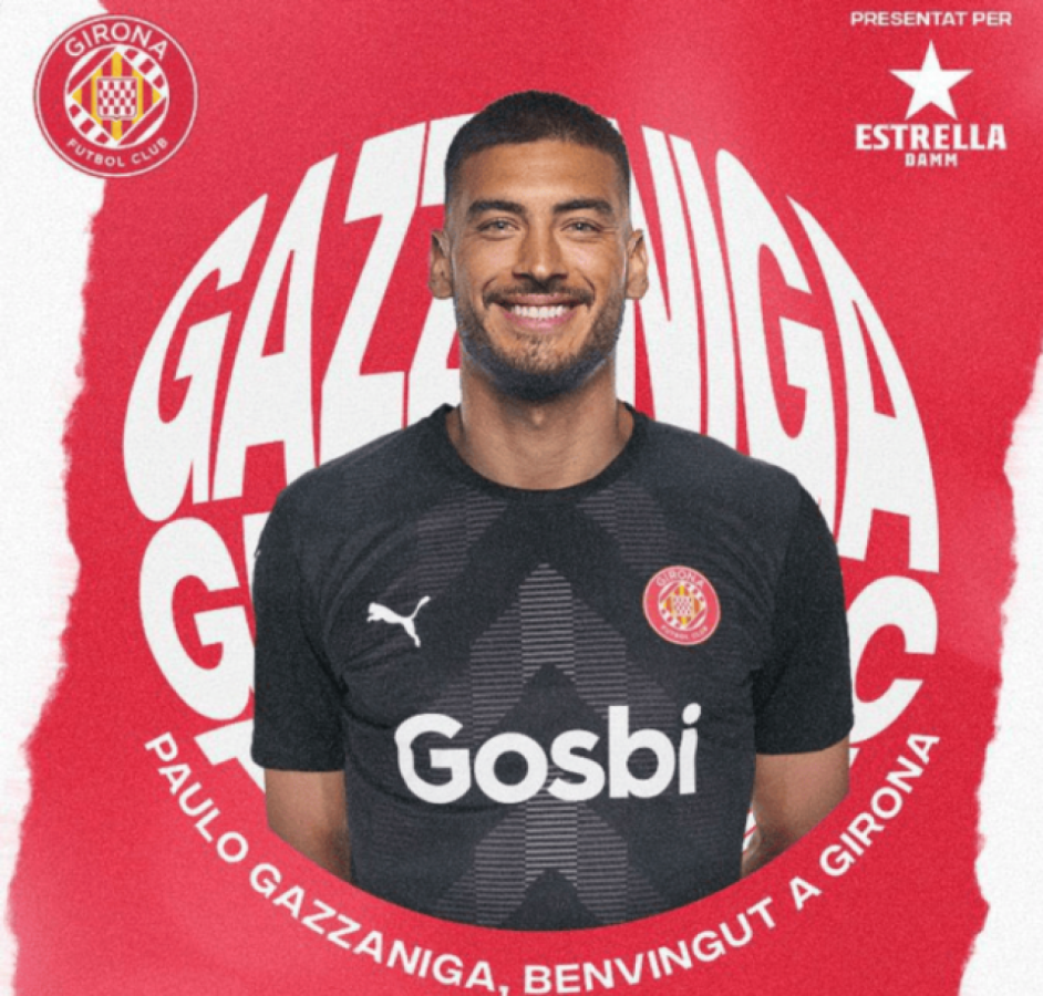 Imagen Gazzaniga vivió una resurrección en Girona, al que llegó en 2022.