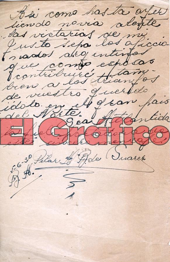 Imagen Carta de Pilar Bravo del 5 de junio de 1930 que nuestro archivo conserva
