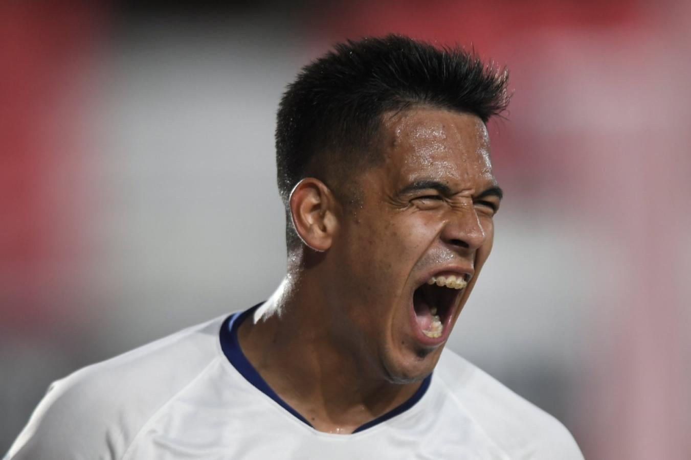 Imagen Gol necesario. @SanLorenzo