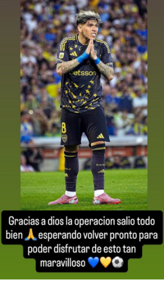 Imagen El mensaje de Carlos Palacios en sus redes sociales.