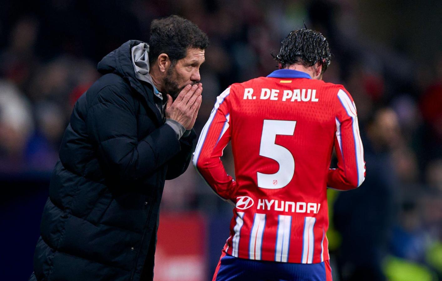 Imagen De Paul es una pieza vital para Simeone y uno de los líderes del Atlético.