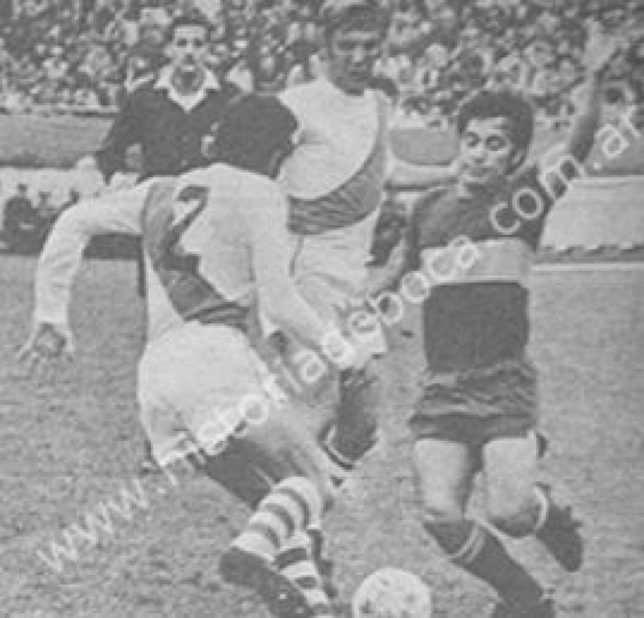 Imagen River 2-1 Boca. Nacional 1970. Historia de Boca
