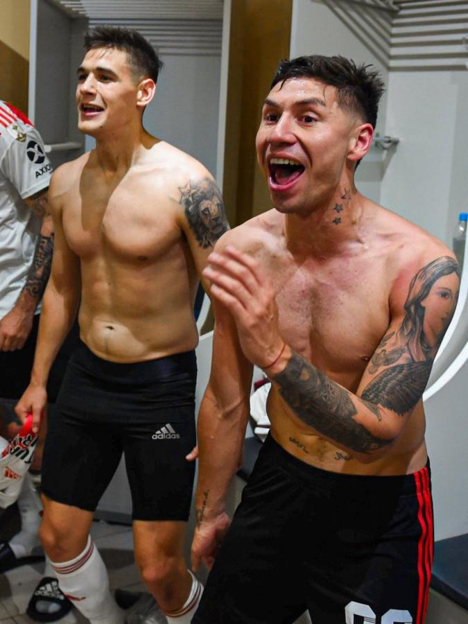 Imagen Martínez Quarta y Montiel. Amigos y compañeros nuevamente en River.