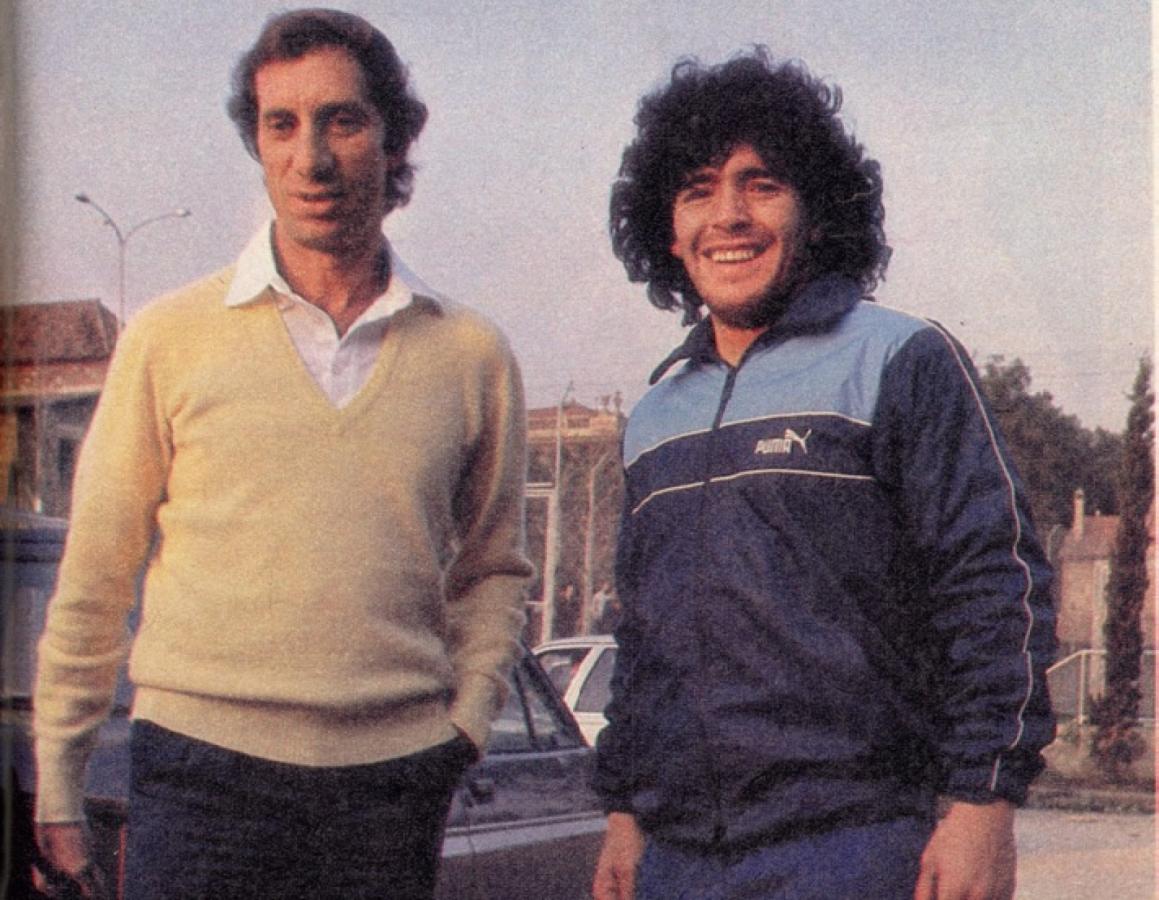 Imagen Bilardo, Maradona y el primer encuentro del nuevo ciclo. Imagen: archivo El Gráfico.