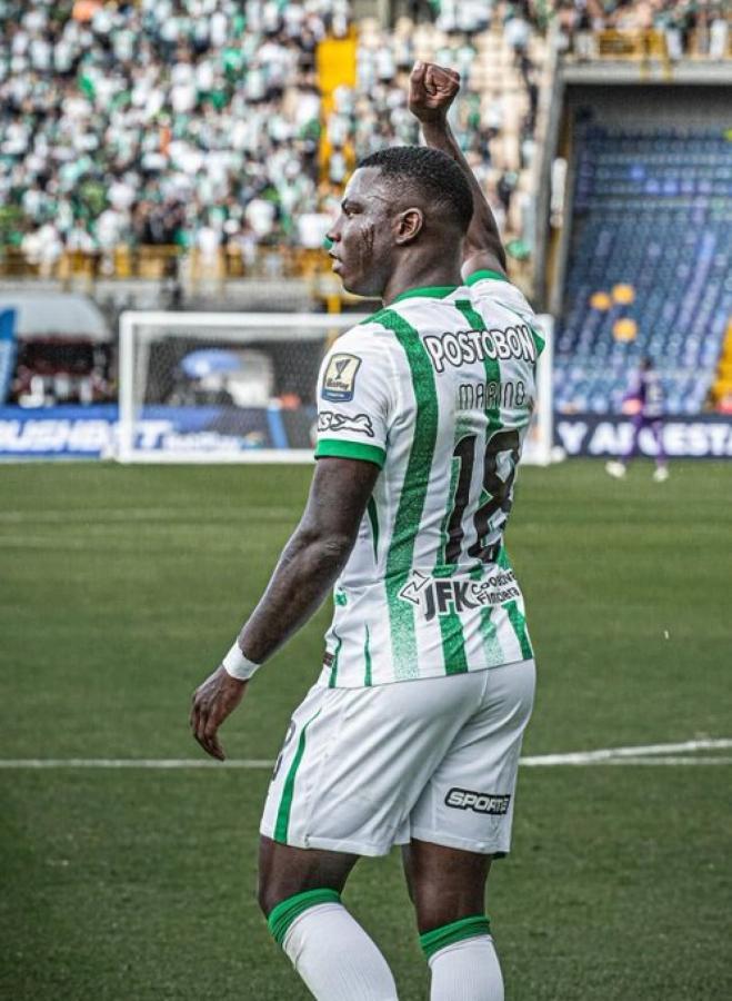 Imagen Marino Hinestroza, el extremo derecho que pretende Boca.