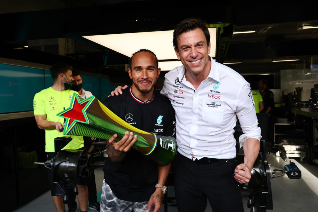 Imagen La exitosísima dupla ganadora Hamilton-Wolff llegará su fin en diciembre de este año.
