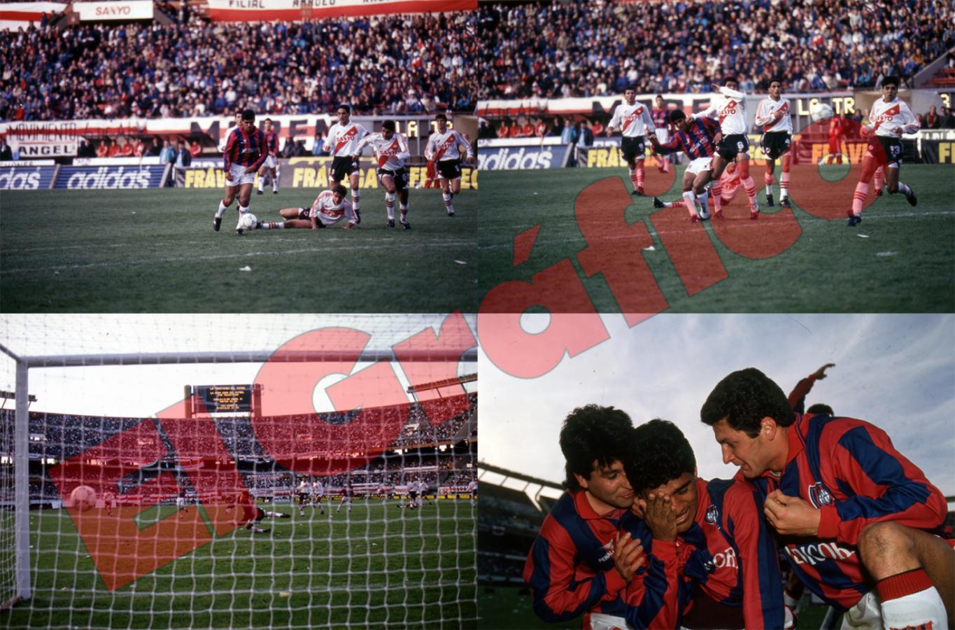 Imagen Gol de Silas a River Plate en 1994, una obra de arte