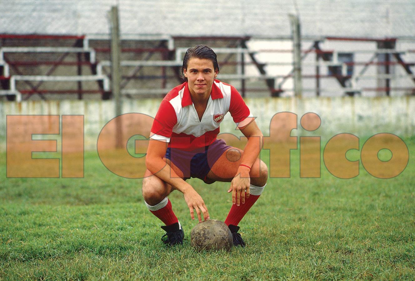Sólo jugó 81 partidos en Argentinos, antes de que un error administrativo lo dejara libre.
