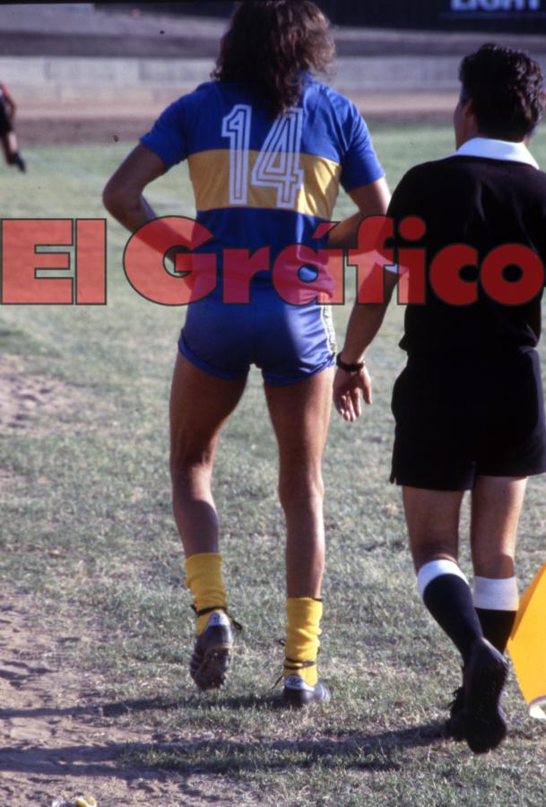 Imagen "Atención troncos, que entra el maestro" fue el grito de Gatti.