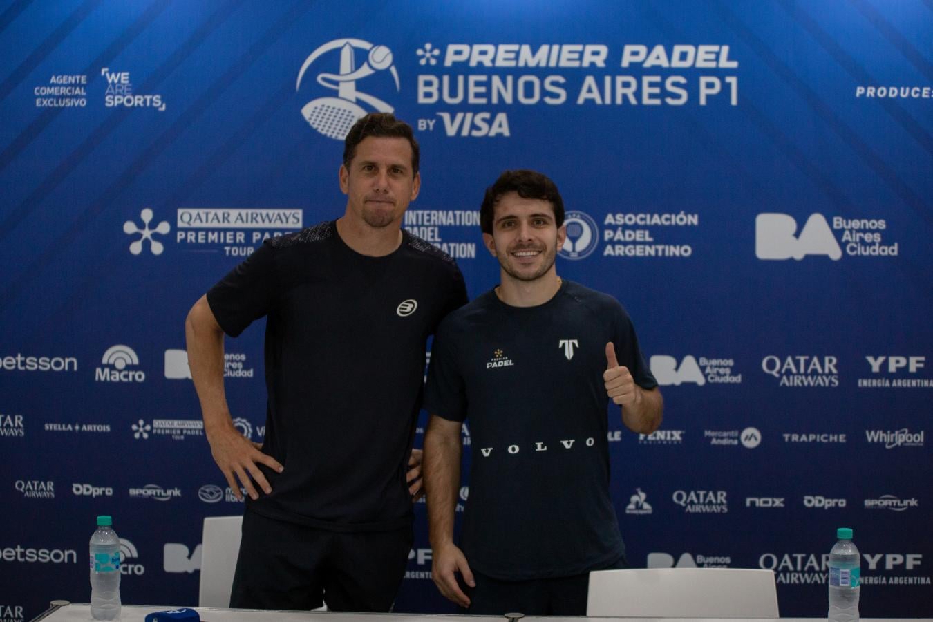Imagen Paquito Navarro y Lucas Bergamini, en el Media Day.