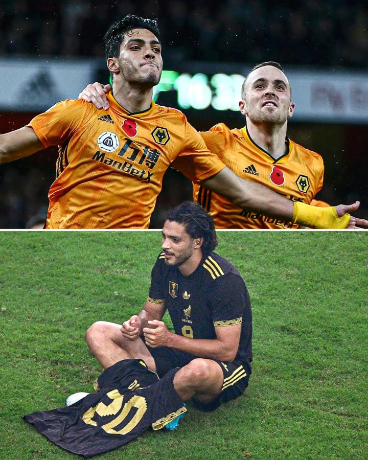 Imagen Jiménez y Diogo Jota fueron compañeros en el Wolves.