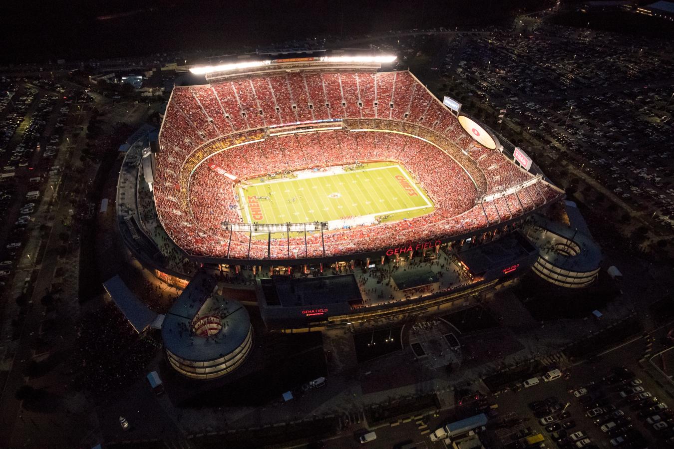 Imagen El Arrowhead Stadium tiene capacidad para 76.416 hinchas.