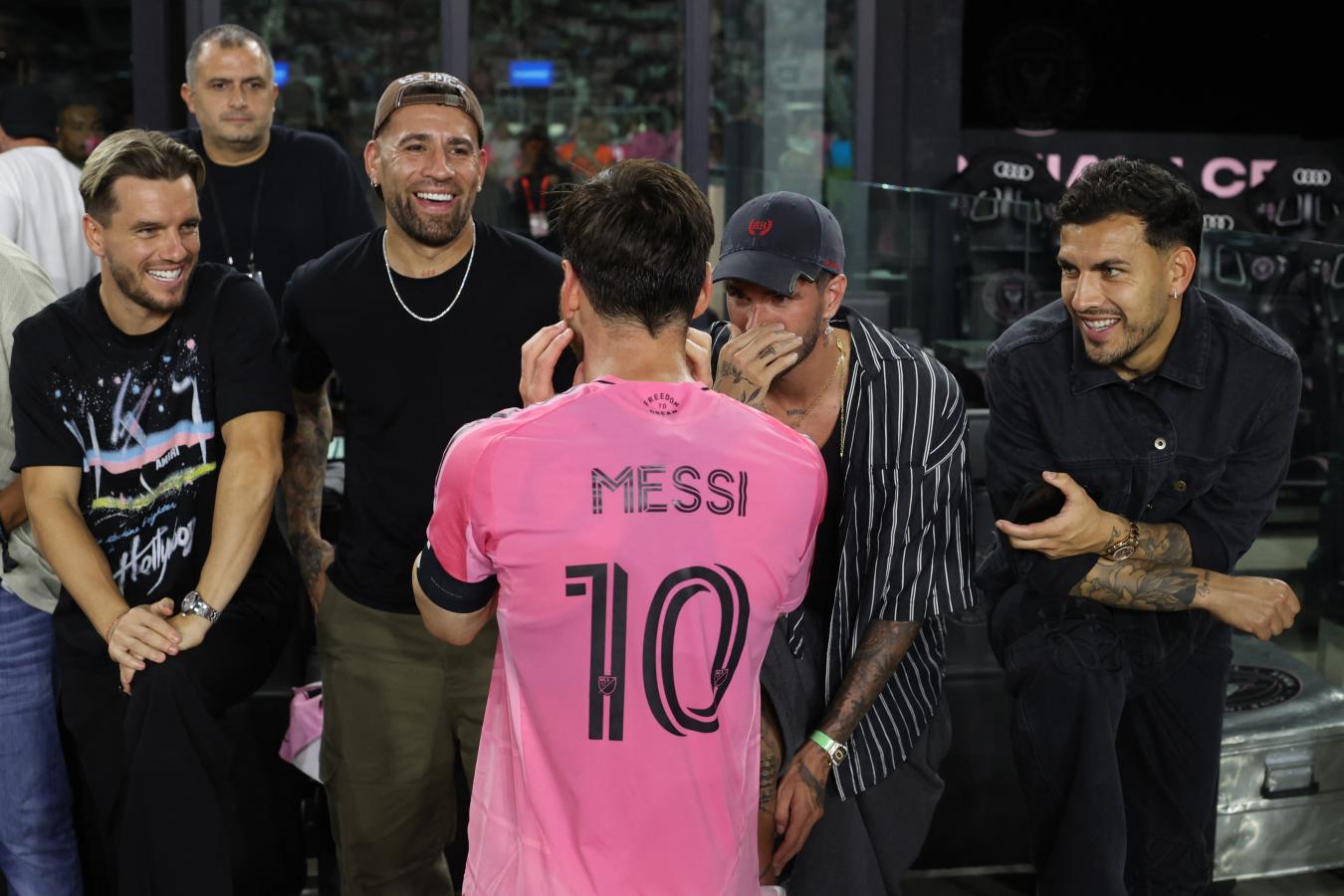Imagen Lo Celso ya conoce el Chase Stadium de Miami (AFP).