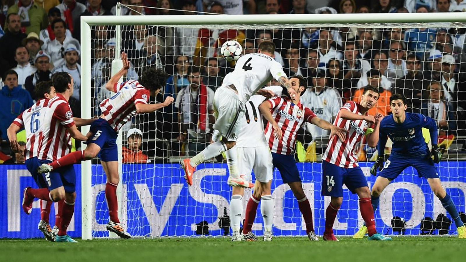 Imagen Su gol más emblemático con la camiseta merengue. Final de Champions League, minuto 93, para el 1-1 frente al Atlético que llevó el partido al alargue en Lisboa.