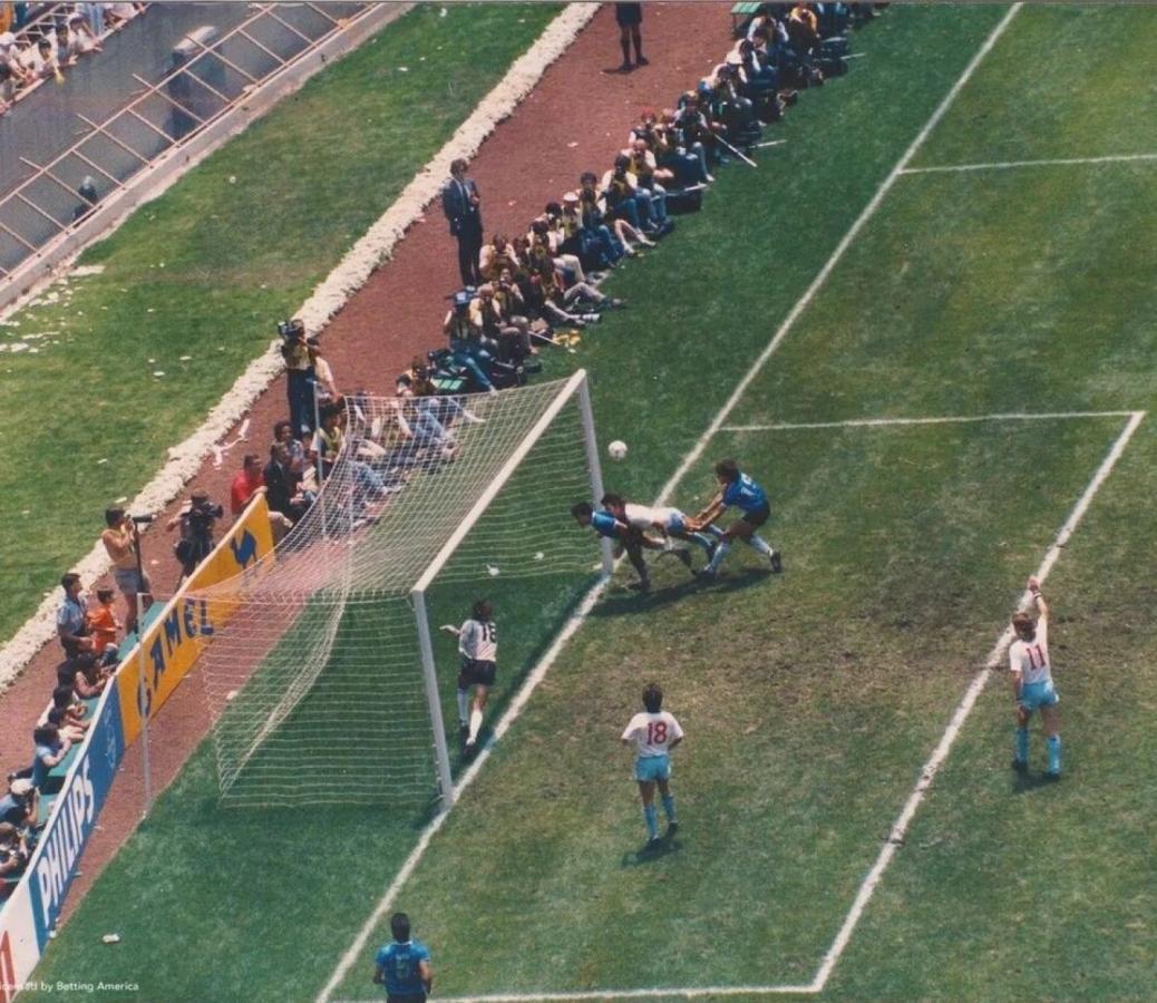 Imagen Una imagen inédita de Maradona en México 1986.