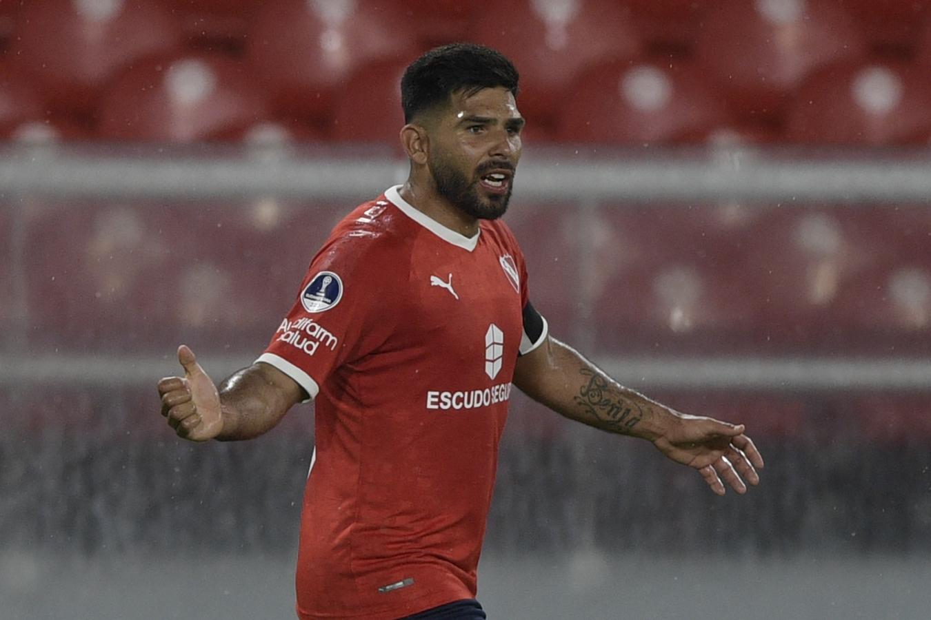 Silvio Romero, una pieza clave de Independiente. ¿Estará ante Lanús?
