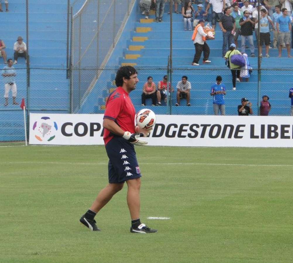 Imagen Dabove trabajó en Tigre en 2013 como entrenador de arqueros.