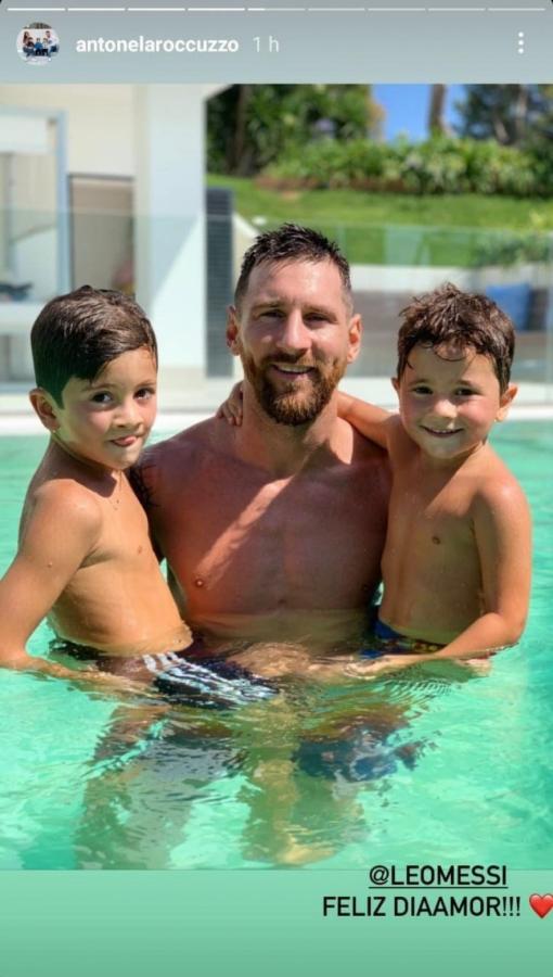 Imagen El posteo de Antonela Roccuzzo
