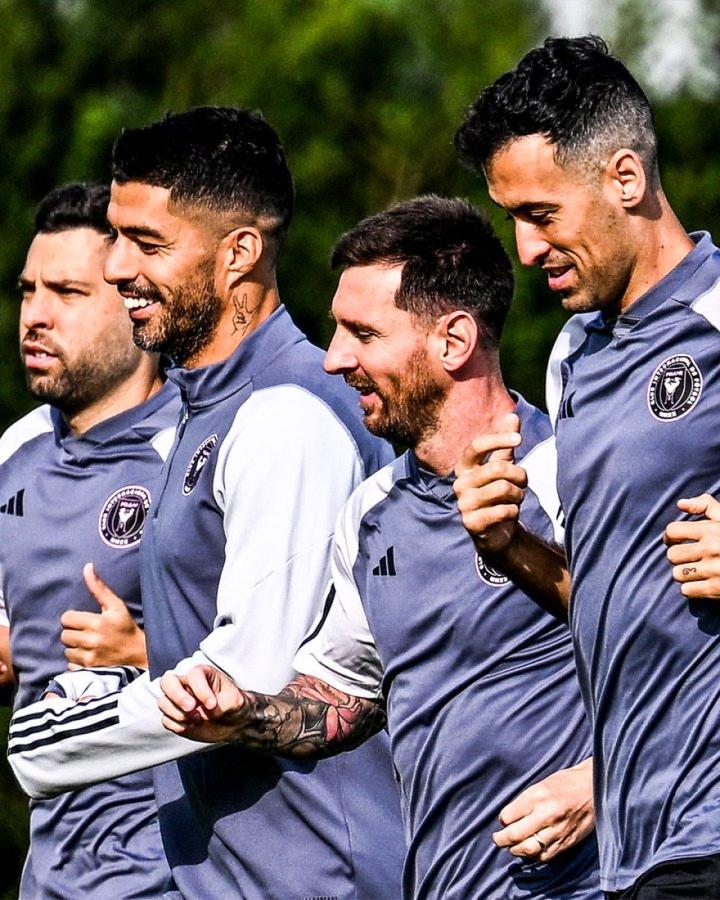 Imagen Messi, Suárez, Jordi Alba y Busquets, el cuarteto ganador que quiere disfrutar Inter Miami.