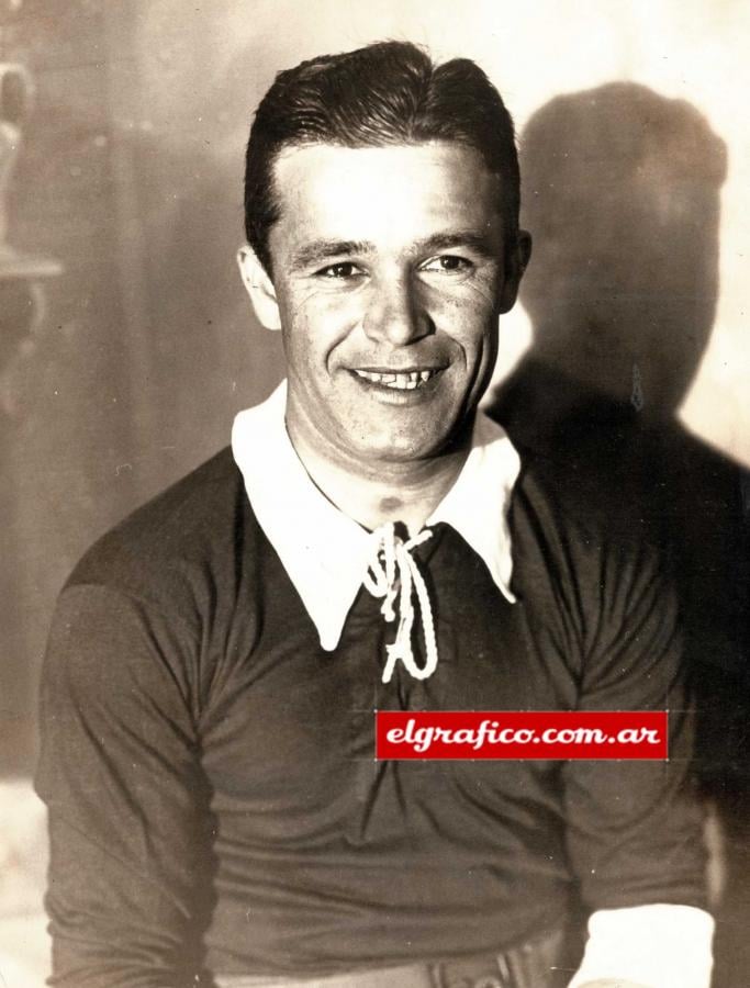 Luis Ravaschino, goleador del torneo de 1924.