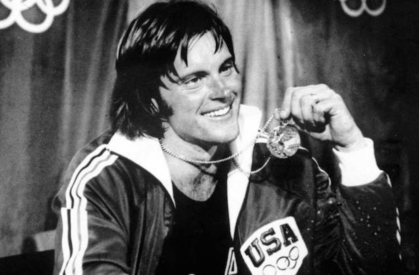 Caitlyn Jenner, after winning gold in the 1976 Montreal men's decathlon.