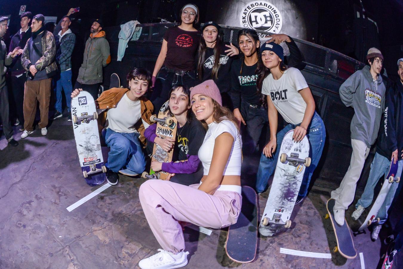Imagen El skate crece con las chicas adentro. 