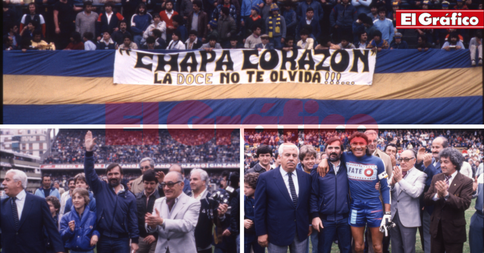 Imagen El homenaje del pueblo de Boca a Suñé el 22 de septiembre de 1985