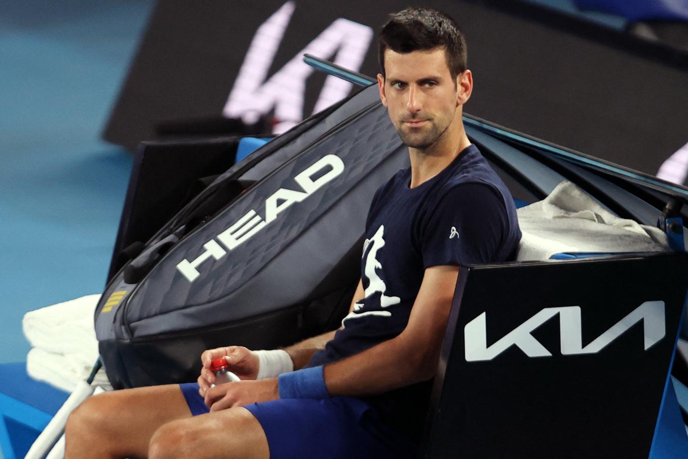 Imagen Djokovic podría ser deportado. MARTIN KEEP / AFP.