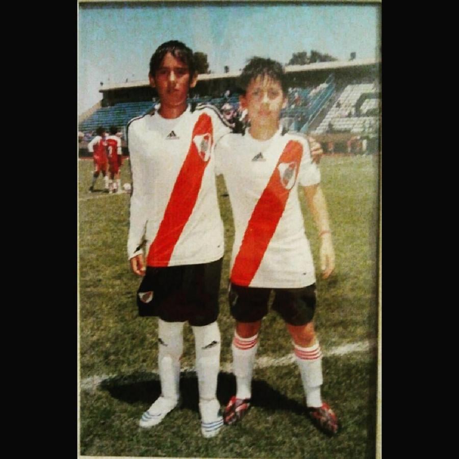 Imagen En River, el club de sus amores.