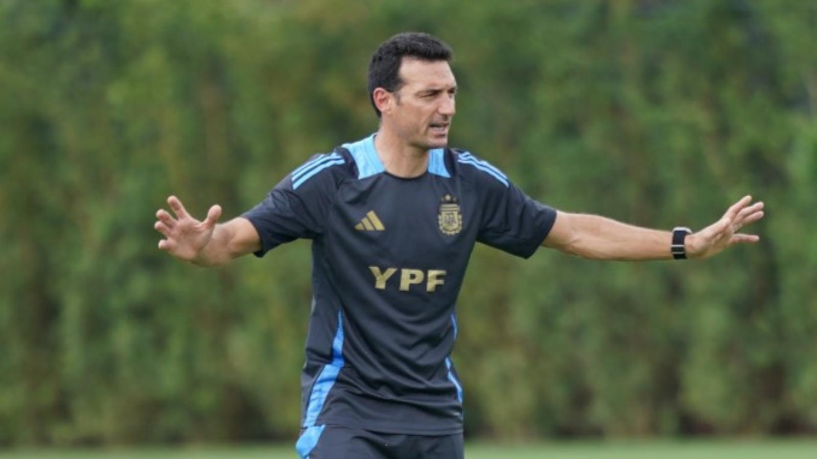 Imagen Scaloni tomará el choque contra Ecuador como un banco de pruebas.