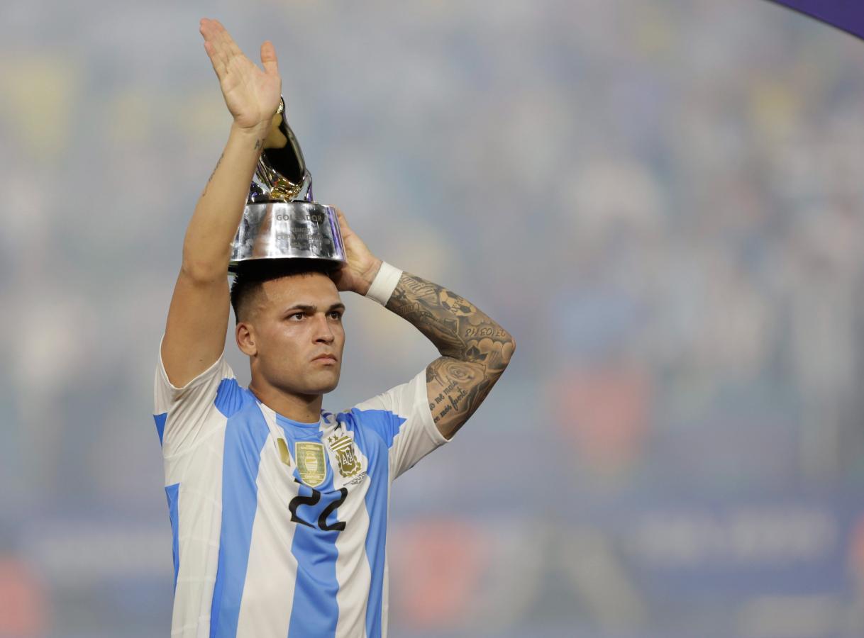 Imagen Goleador absoluto de la Copa América con 5 tantos. Lautaro y el Botín de Oro.