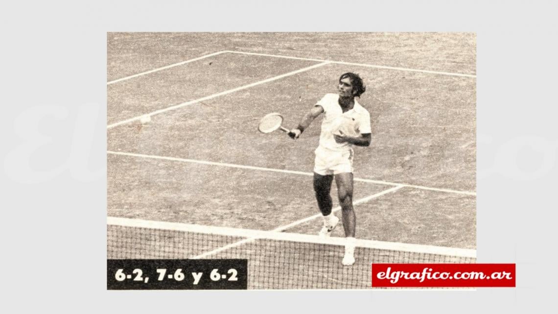Imagen Sólo el segundo set --ganado en tie break-- fue problemático en semifinales, cuando batió al "frontón" Solomon.
